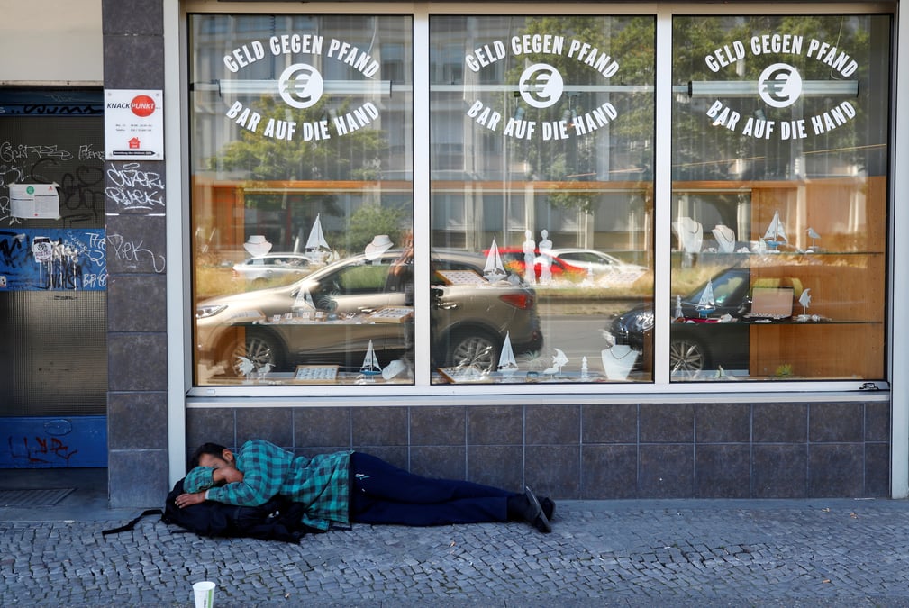 L'economie allemande s'est contractee de 5% en 2020 avec la pandemie