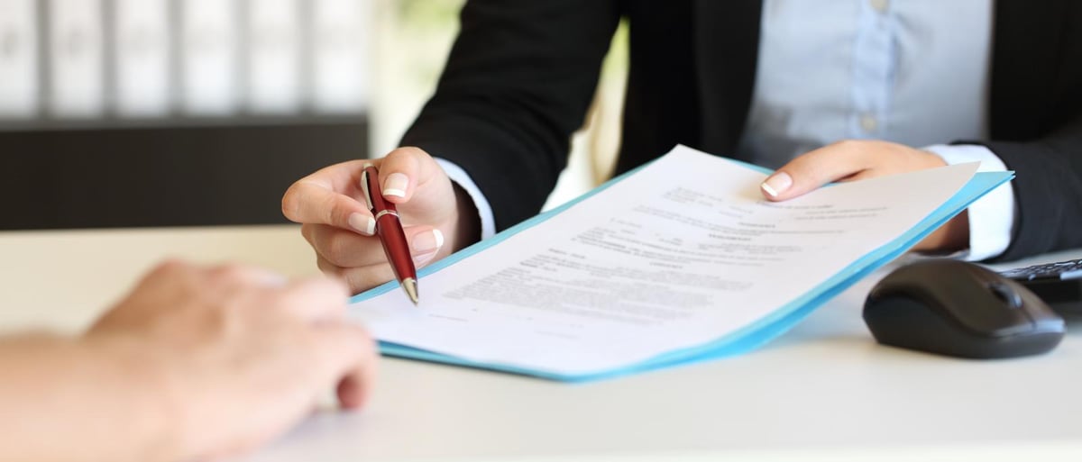 Signature contrat