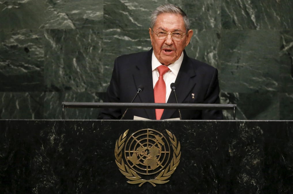 Raul castro denonce devant l'onu l'embargo americain
