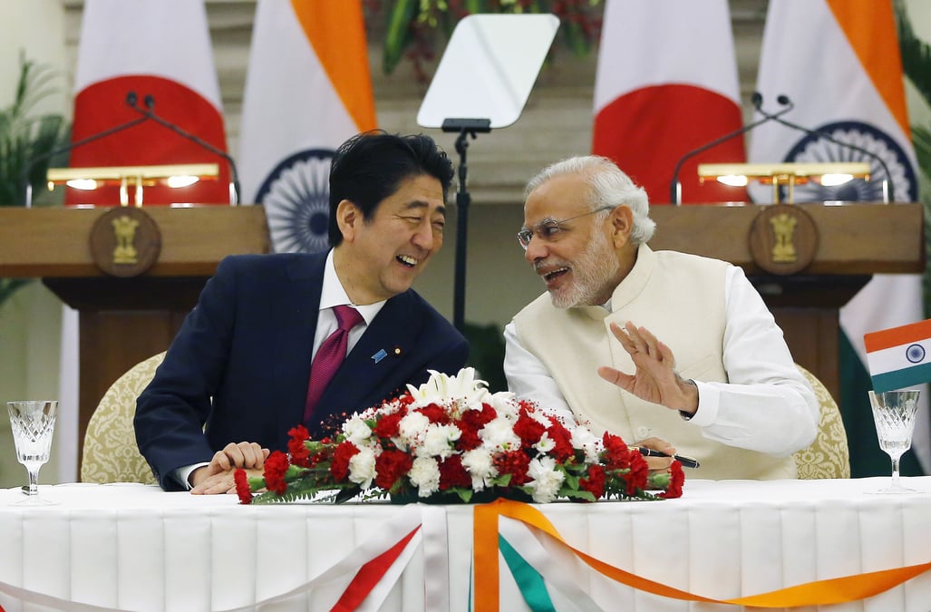 Le japon va construire une ligne a grande vitesse en inde