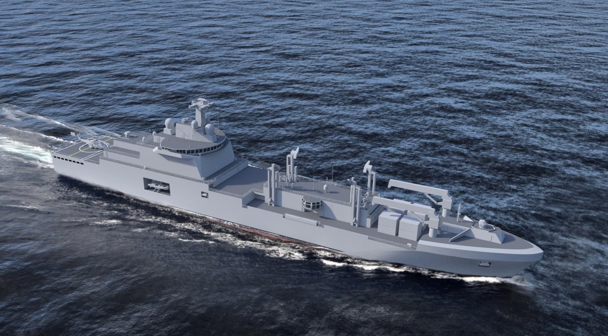 FrotLog pétrolier ravitailleur Chantiers de l'Atlantique Naval Group Fincantieri
