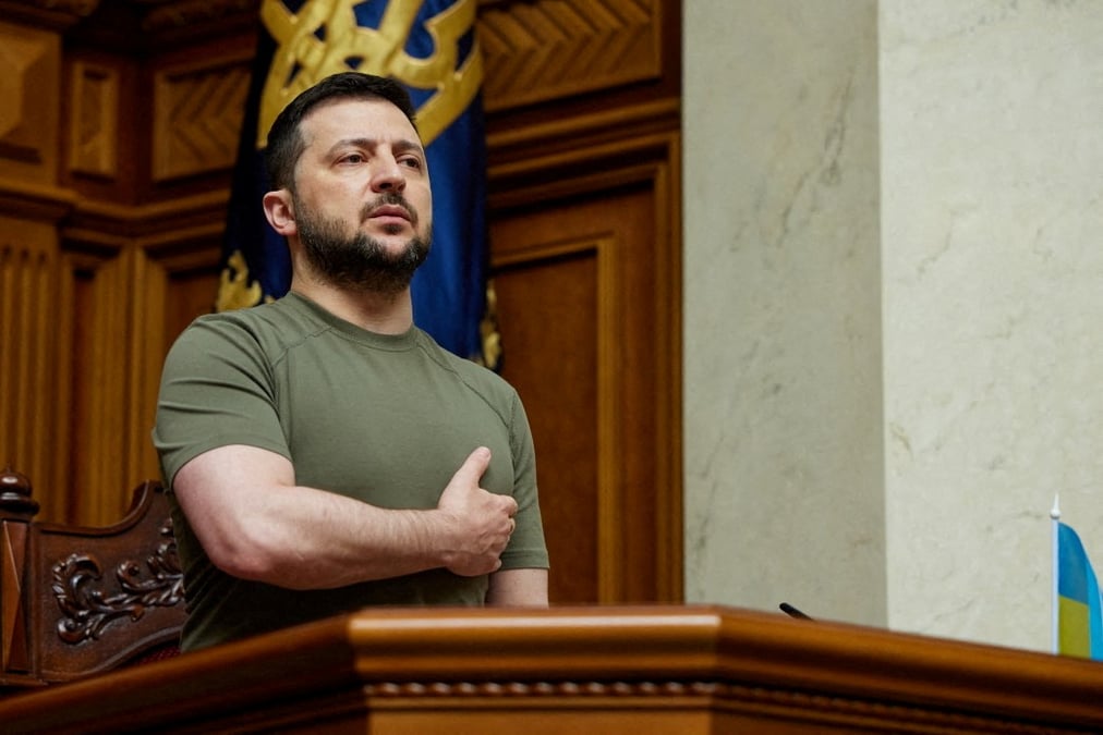 Des responsables ukrainiens donnent des versions contradictoires de l'attaque d'un train russe