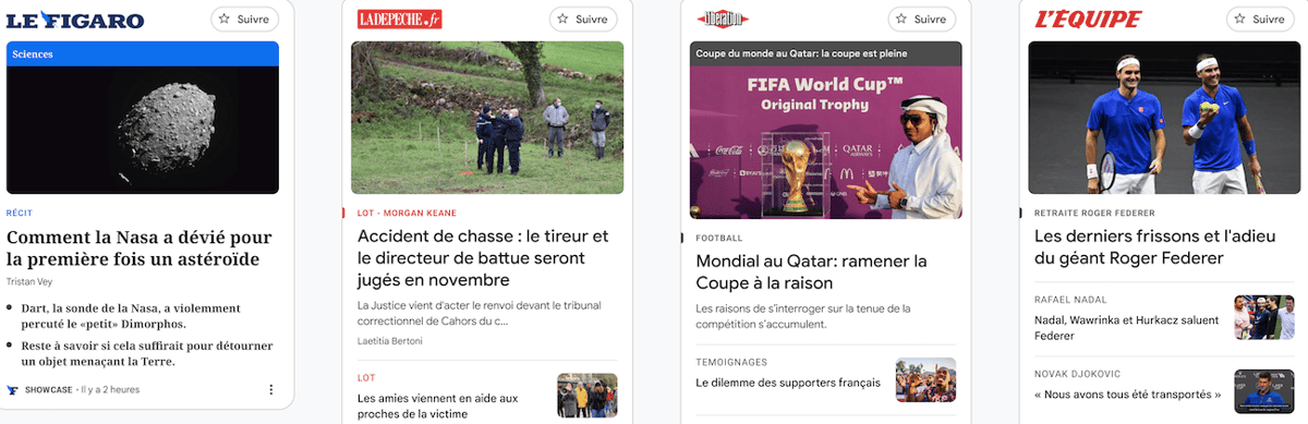 Google News Showcase