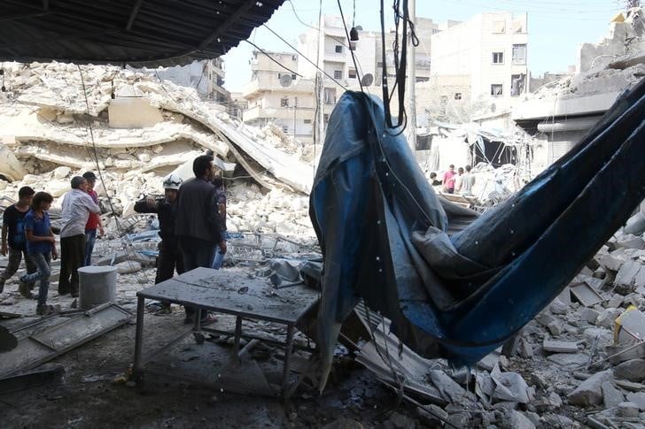 Le bilan s'eleve a 150 morts, cette semaine a alep