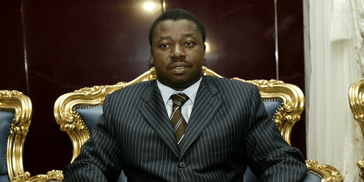 Faure Gnassingbé Togo Président trône