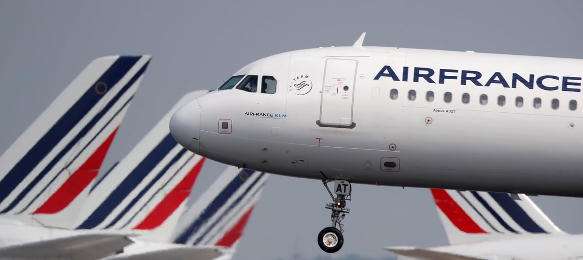 Air france-klm: trafic en baisse de 2,6% en avril a cause des greves