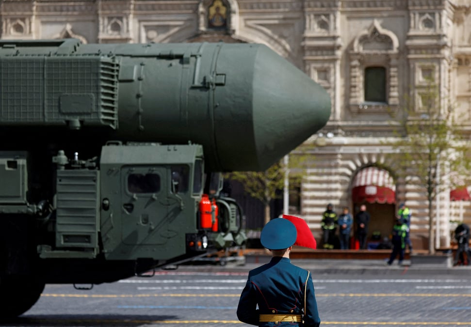 File photo: victory day parade in moscow