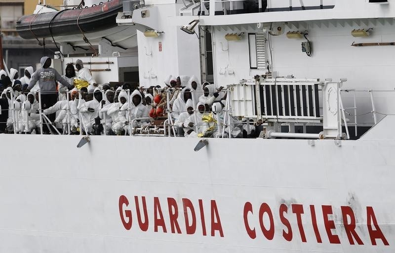 L'italie annonce pres de 3.700 migrants secourus en 24 heures