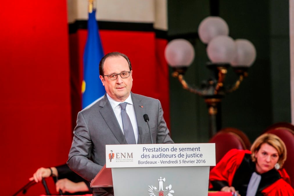 François Hollande Bordeaux Tribunal