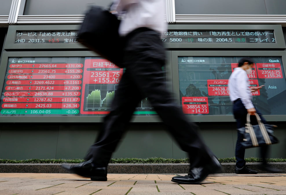A tokyo, le nikkei finit en baisse