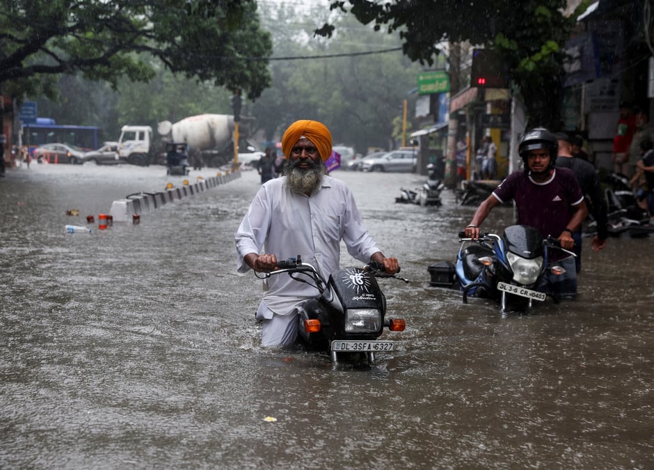 L'inde est frappee par de fortes pluies
