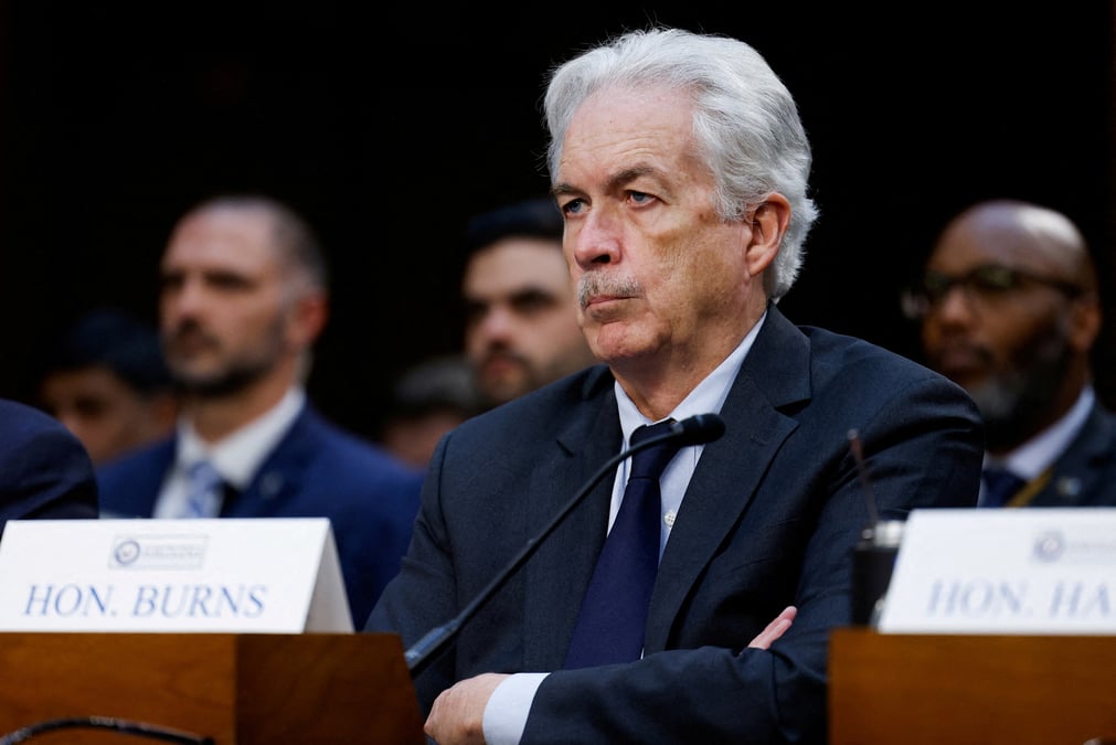 Le directeur de la cia, william burns