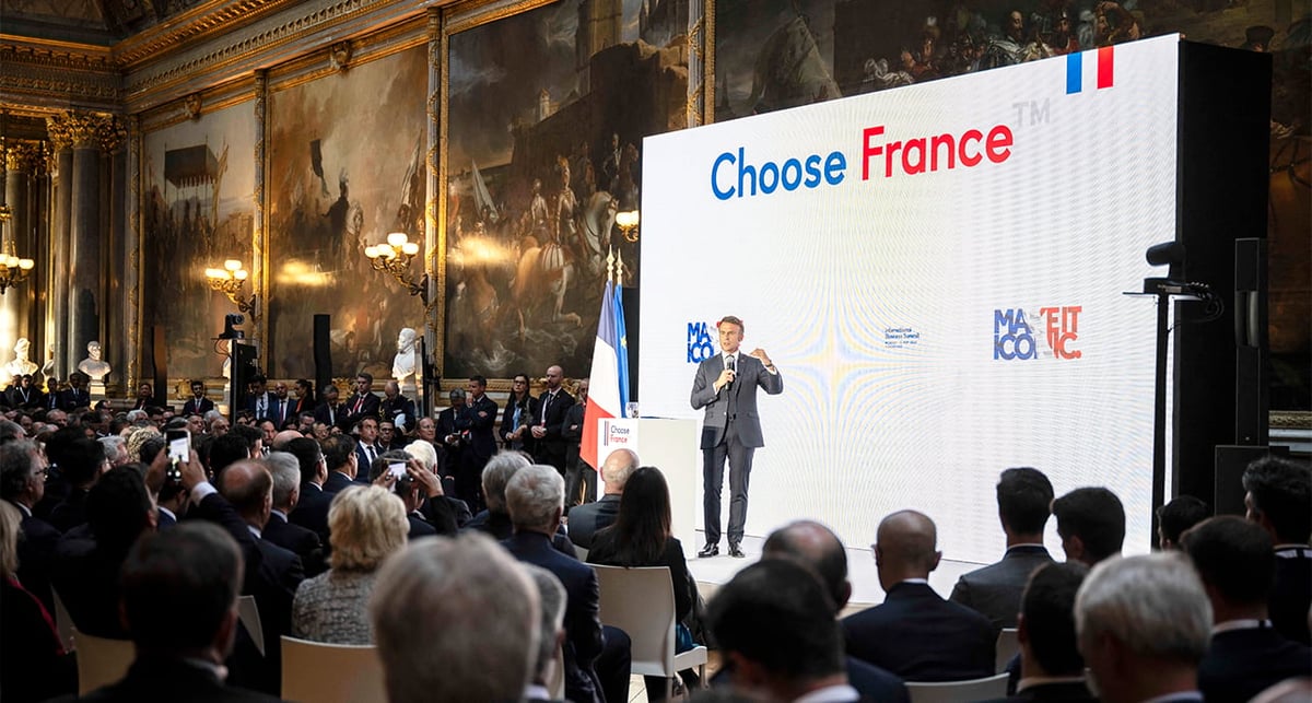 Lundi 19 mai, les portes du Chateau de Versailles s'ouvriront pour accueillir l'édition 2025 de Choose France.