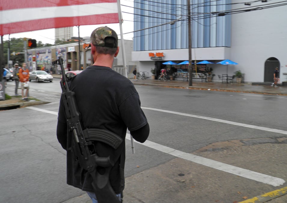 Les texans pourront de nouveau porter des armes visibles
