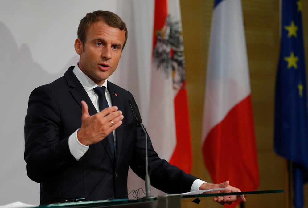 Macron confirme ses priorites pour reformer l'ue et la zone euro