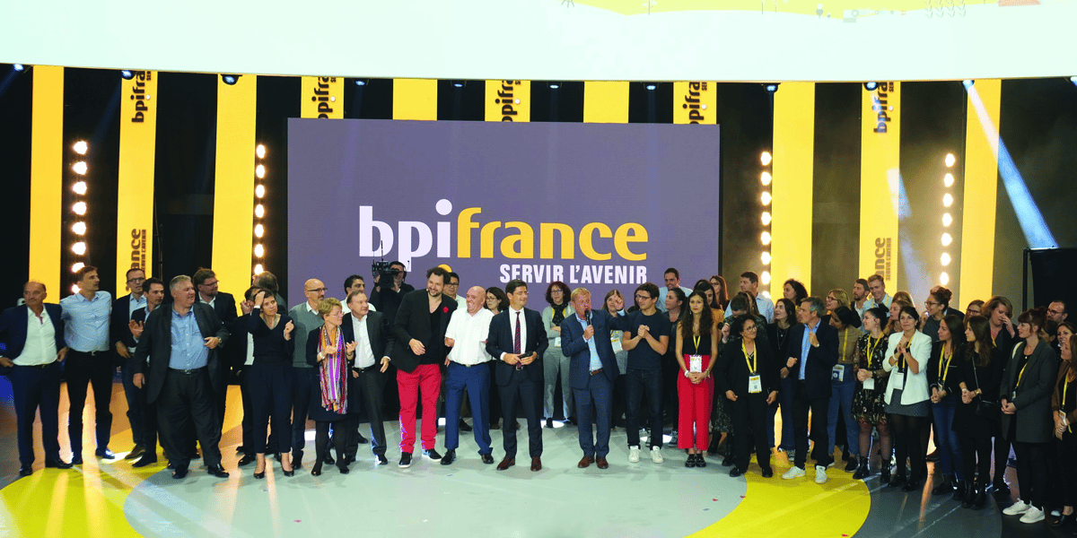 Les équipes de Bpifrance à l'occasion de l'édition 2019 de Bpifrance Inno Génération.