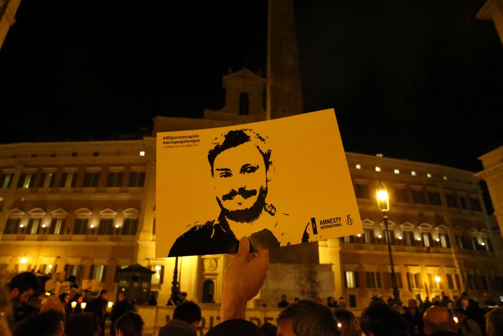 Meurtre de giulio regeni: la verite risque de choquer, dit le president du conseil italien
