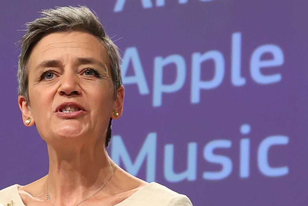 Apple Music, Margrethe Vestager