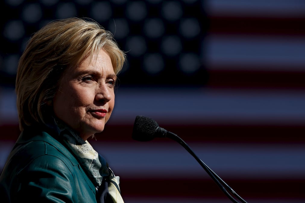 Soutien d'un syndicat important du secteur public a hillary clinton