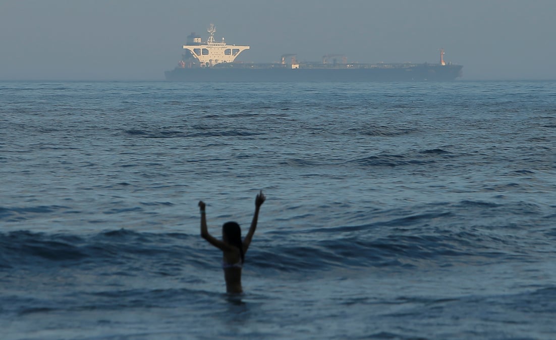 Gibraltar leve l'ordre d'immobilisation du petrolier iranien grace 1