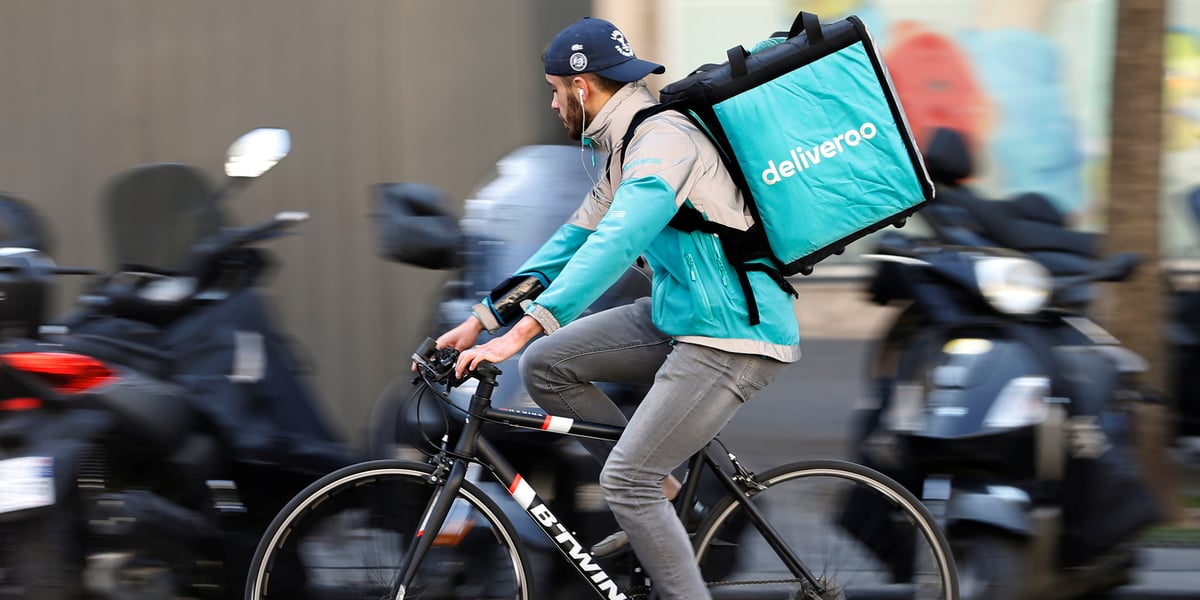 Deliveroo coursier