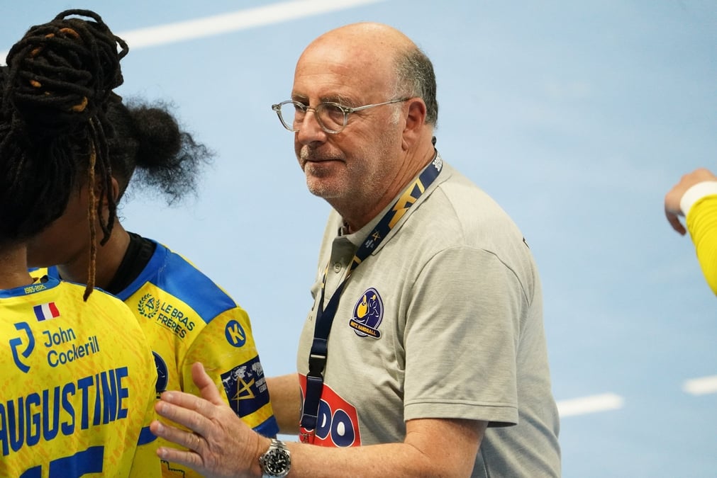 Thierry Weizman dirige le club de handball depuis vingt ans.