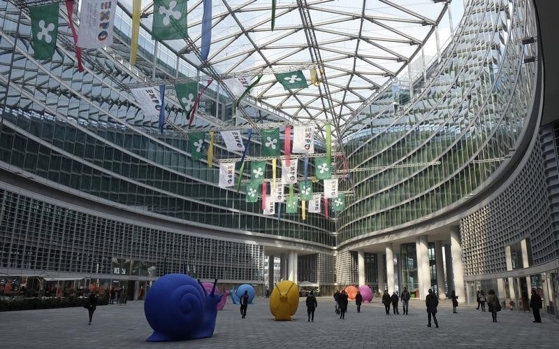 Un drone a vocation agricole a  l'exposition de milan