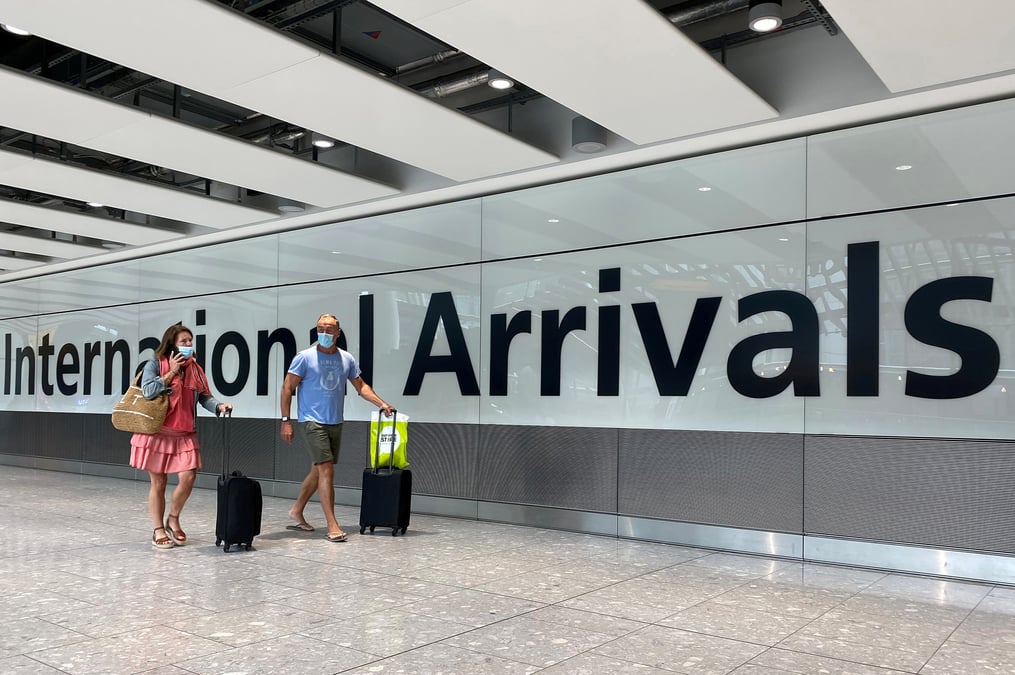 Coronavirus: londres travaille avec des aeroports sur des tests pour raccourcir les quarantaines