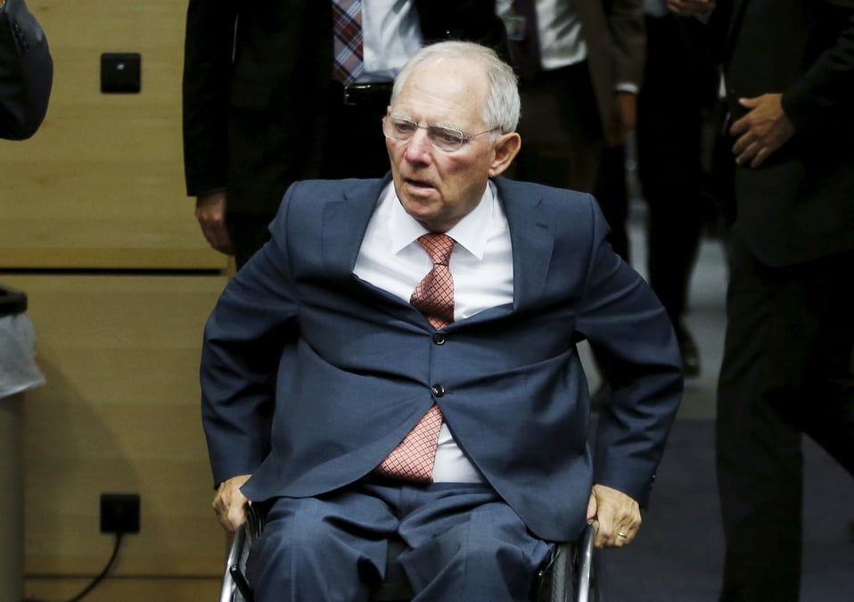 Berlin penserait a une suspension de la grece de la zone euro