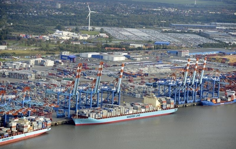 Hausse des importations allemandes en juin