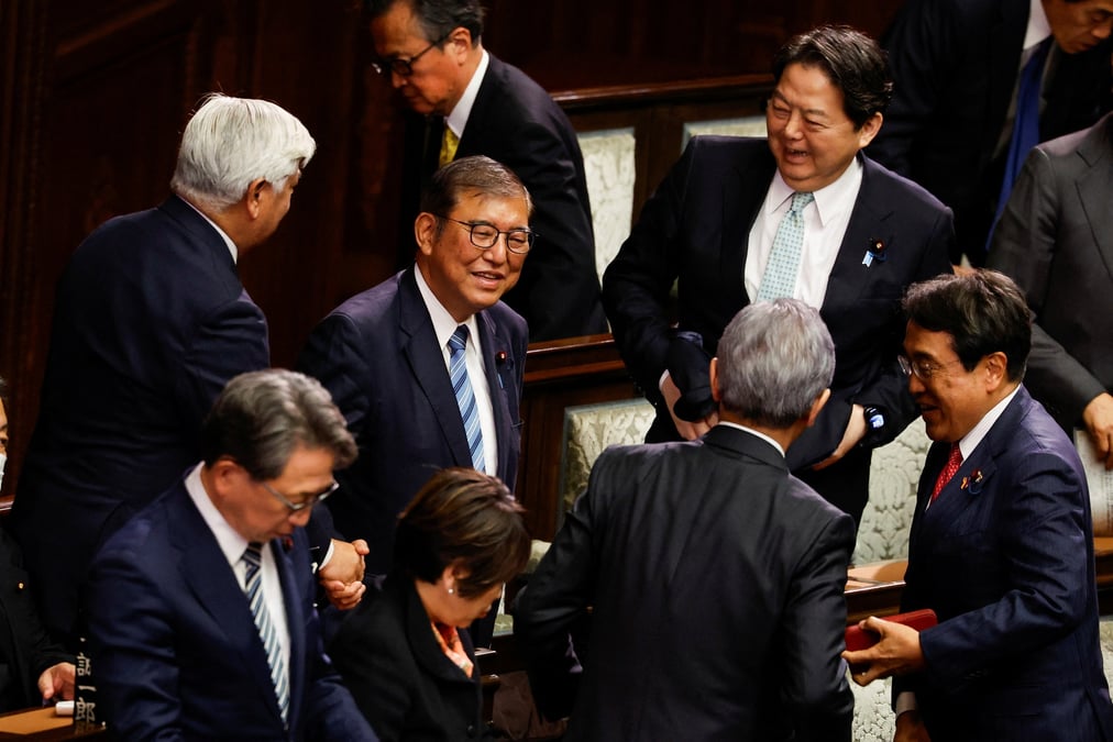 Le parlement japonais vote pour elire un nouveau premier ministre