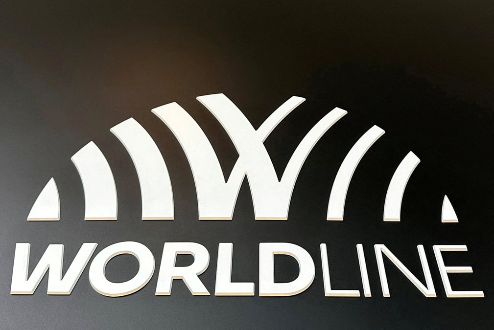 Le logo de la societe de paiements worldline