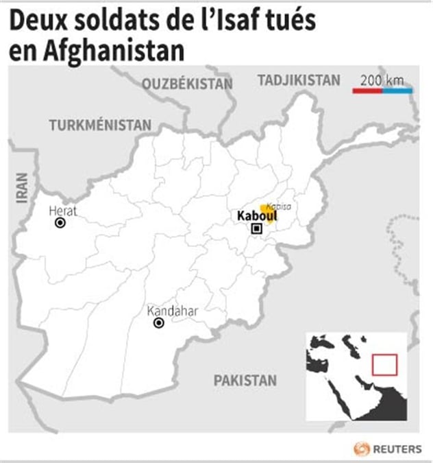 Deux soldats de l'Isaf tués par deux Afghans en uniforme