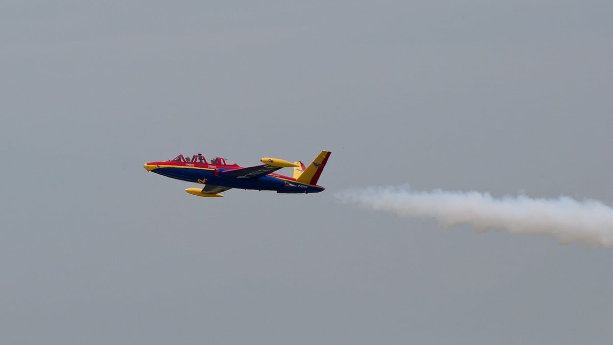 Un avion civil Fouga Magister s'est abîmé en mer vendredi au large du Lavandou. (photo d'illustration)