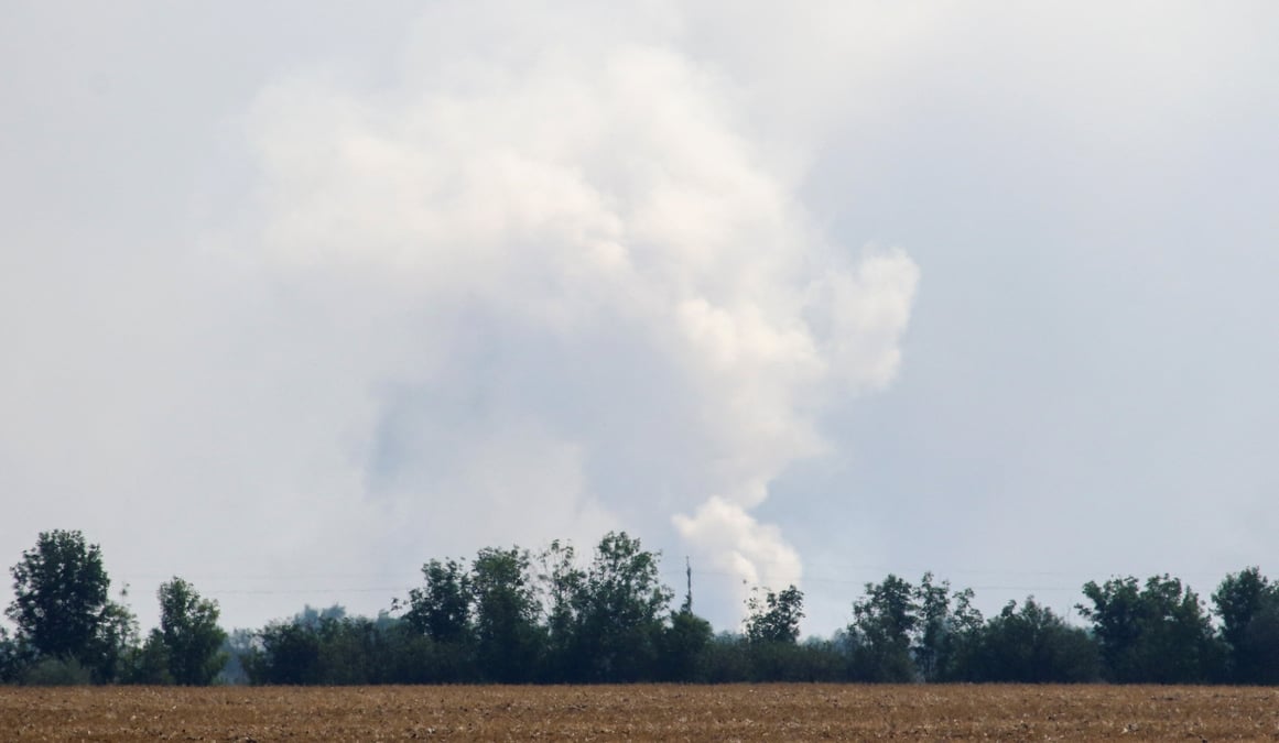 Ukraine: explosion dans un depot de munitions dans le nord de la crimee