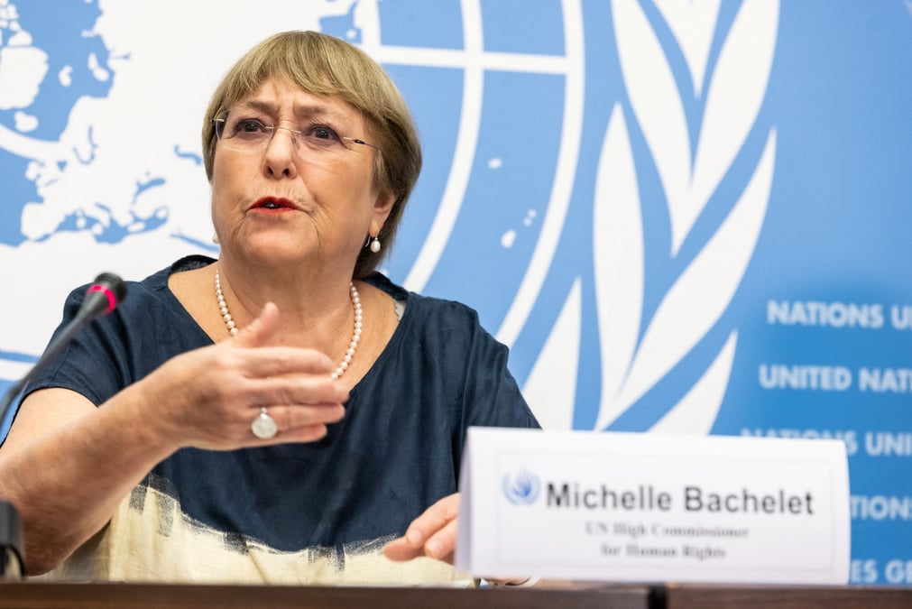 Chine: bachelet (onu) espere publier le rapport sur les ouighours la semaine prochaine