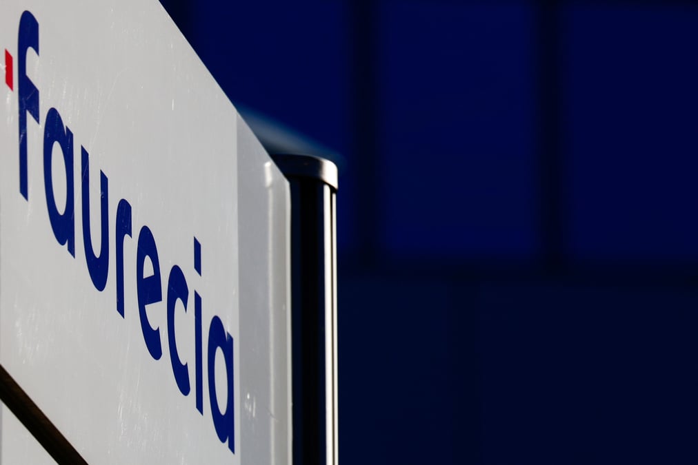Le siege de faurecia a nanterre, pres de paris