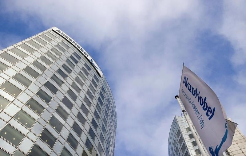 Akzonobel fait mieux qu’attendu au 1er trimestre grace a l’euro faible