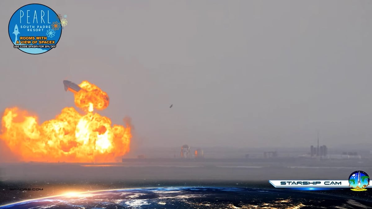 Le prototype starship de spacex reussit son atterrissage, puis explose