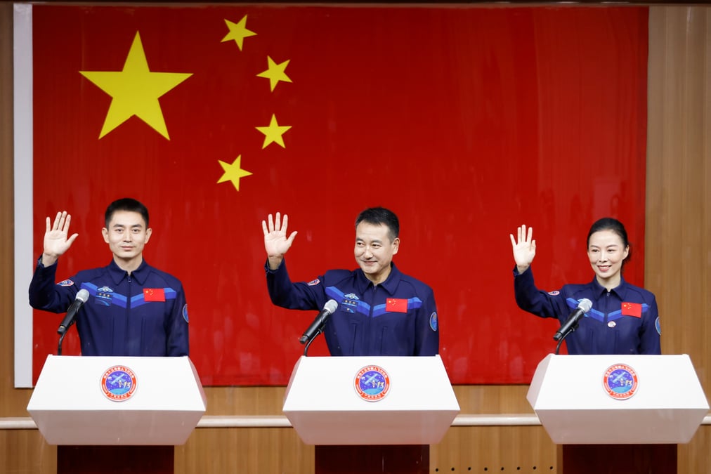 Deuxieme mission vers la future station spatiale chinoise