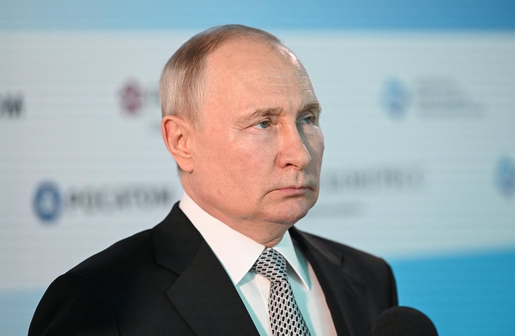 Photo du president russe, vladimir poutine