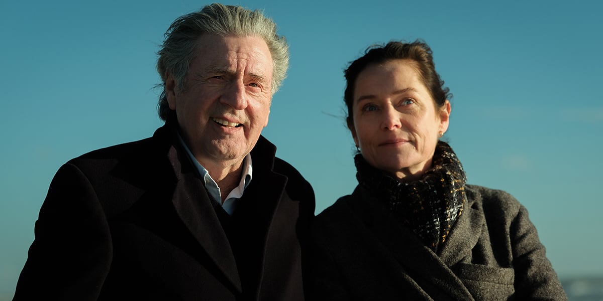 Daniel Auteuil et Sidse Babett Knudsen dans « Le Fil ».