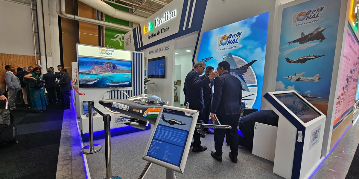 Pour la première fois, l'Inde dispose d'un pavillon au Salon du Bourget.