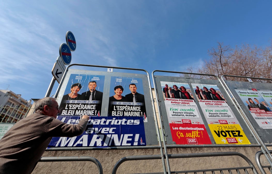 La progression du fn n’a pas ete entamee par la charge du gouvernement a son encontre