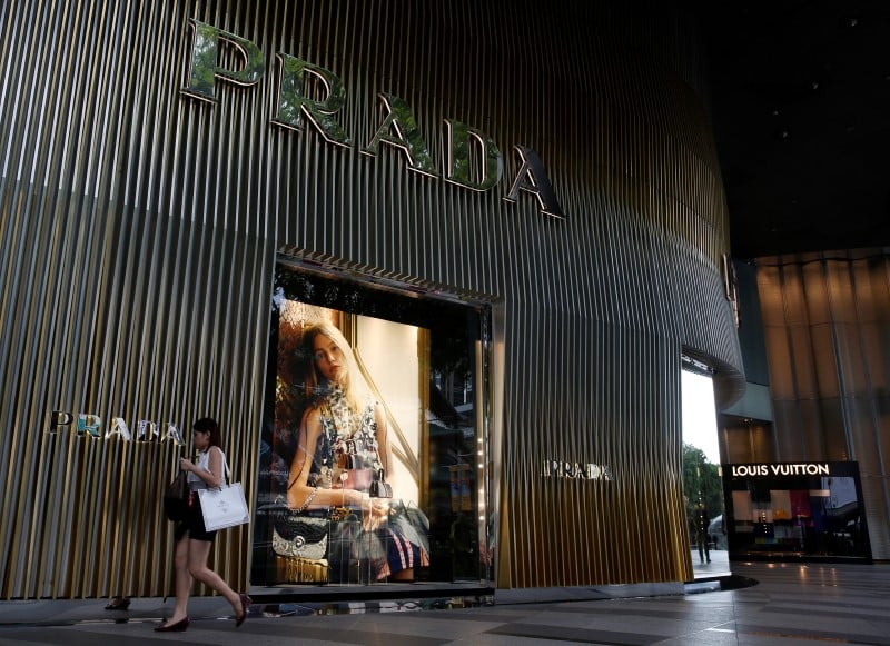 Prada affiche des benefices net en baisse