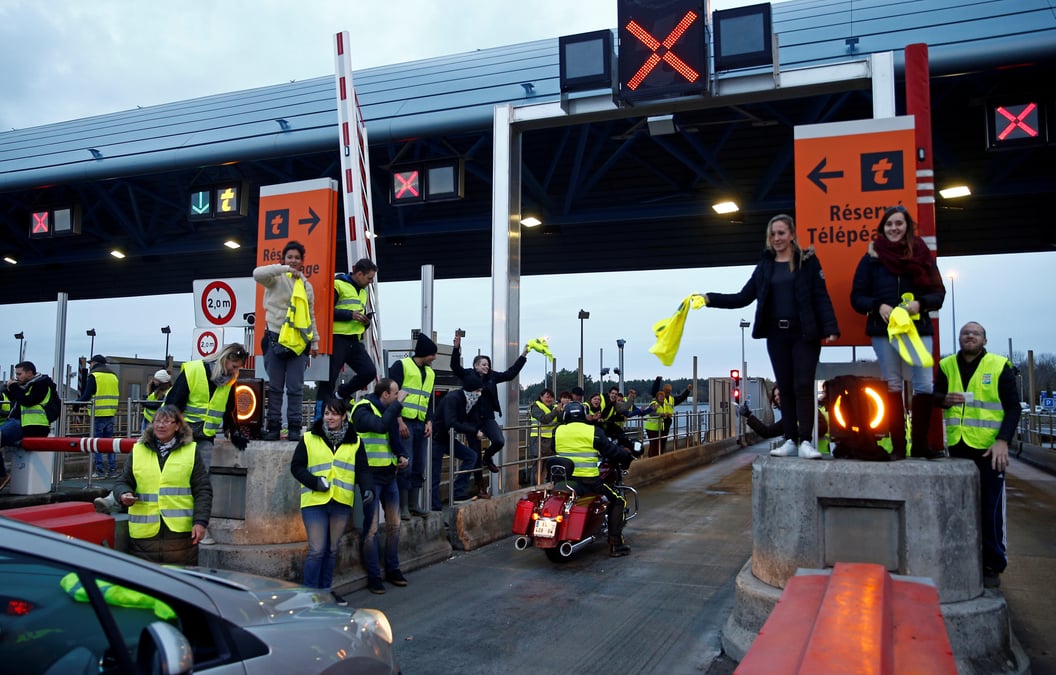 La cpme s'inquiete de l'impact des "gilets jaunes"
