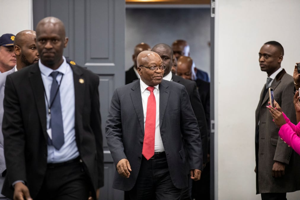 Afsud: soupconne de corruption, zuma denonce une "conspiration"