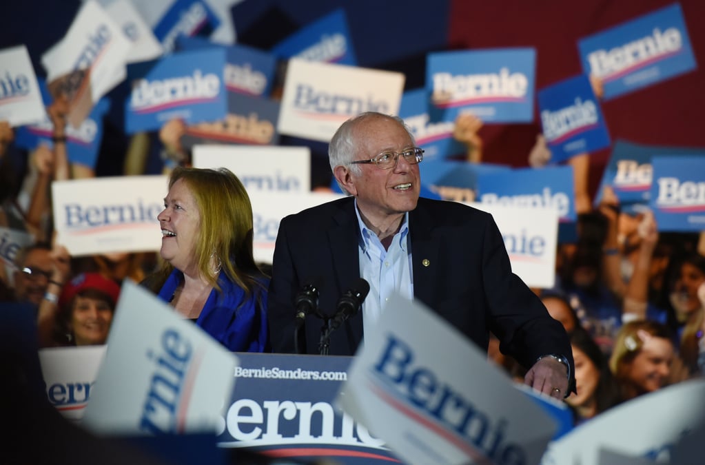 Sanders marque les esprits dans le nevada