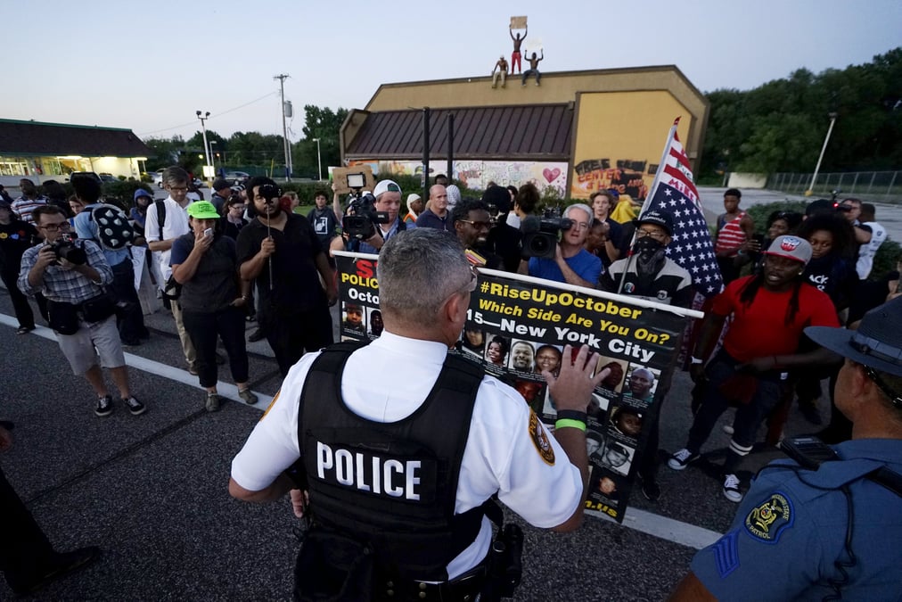 Nouveau rassemblement a ferguson 