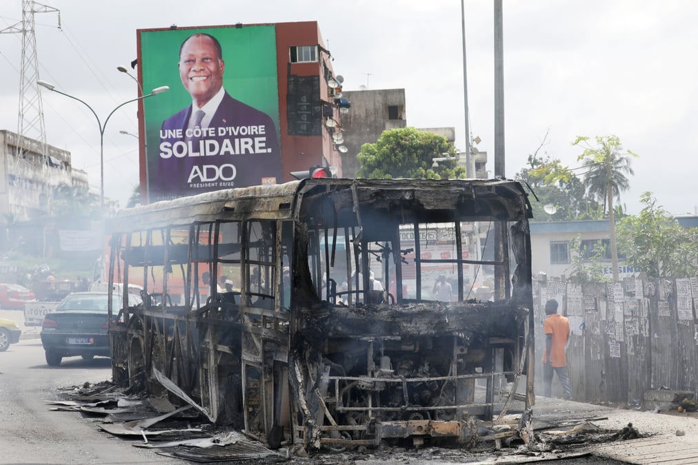 Un mort en cote d'ivoire lors de manifestations anti-ouattara